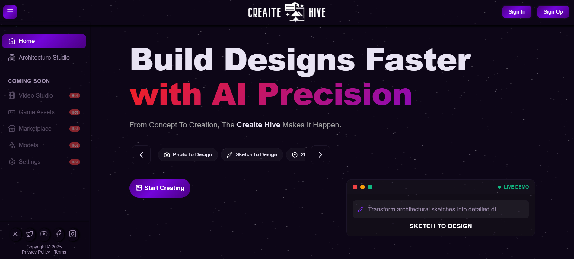 Creaite Hive